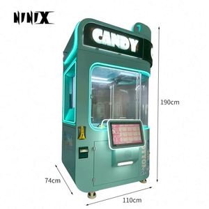 เครื่องขายขนมสายไหมอัตโนมัติในร่ม NINIX Mall หน้าจอสัมผัส LCD รับเหรียญ/ธนบัตร/บัตรเครดิต ความจุ 200 ชิ้น รับประกัน 1 ปี - Product Image 1