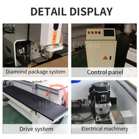 Machine de perçage de trous de serrures de porte CNC, machine à rainurer et mortaiser le bois 380V 13kW pour meubles