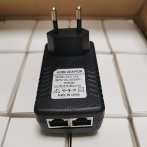 US Plug Wall <strong>Adapter</strong> 48V 0.5A 24W PoE Injector Security IP Cameras Ethernet Devices for 24V <strong>1A</strong> POE <strong>Adapter</strong> ABS Material New 48V - Product Image 4