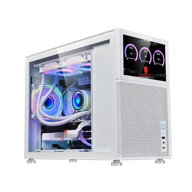 Factory Directly Wholesale Mid Tower Gaming Casing OEM Custom PC Cpu Cabinet Casing Office Desktop Computer Pc Case