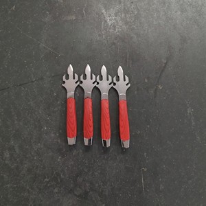 Ouvre-noix domestique multifonctionnel en acier inoxydable de forme irrégulière, outil pour ouvrir les huîtres et les coquilles Saint-Jacques - Product Image 2
