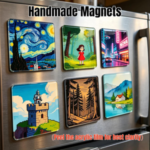 Imán Acrílico Cuadrado Transparente Resistente a Arañazos para Refrigerador, Personalizable con Fotos Familiares, Venta al Por Mayor - Product Image 4