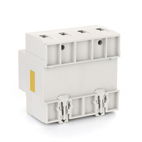 JIUJI 63A 100A Protecteur de tension et de courant triphasé réglable Sélecteur de phase automatique Commutateur de transfert intelligent