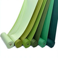 Tissu extensible en polyester effet soie de lait de 80 cm pour décoration de toile de fond de fête de premier anniversaire, de salle de classe de maternelle et autres décorations