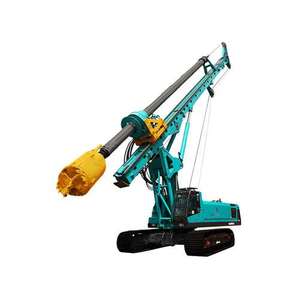 Plataforma <span class=keywords><strong>de</strong></span> Perforación Rotatoria SWDM85, 1000 mm <span class=keywords><strong>de</strong></span> Diámetro, 33 m <span class=keywords><strong>de</strong></span> Profundidad, Sistema Totalmente Hidráulico, Motor, Engranaje, Rodamiento, Hincadora para Trabajos <span class=keywords><strong>de</strong></span> Cimentación - Product Image 1