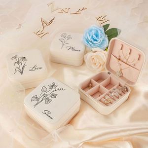 Caja de Almacenamiento de Joyas Portátil y Compacta para Anillos y Pendientes, Mini Organizador de Viaje con Diseño de Empaque para Regalo - Product Image 6