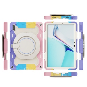 Kickstand giratorio de función práctica, Funda de silicona para PC, armadura de alta resistencia, Funda para tableta, Huawei <span class=keywords><strong>Matepad</strong></span> <span class=keywords><strong>11</strong></span> - Product Image 2