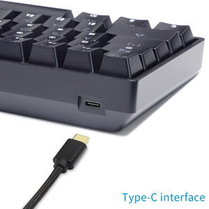คีย์บอร์ดเล่นเกมขนาดบาง,คีย์บอร์ดเล่นเกมแบบพกพา Gateron ใช่ไม่มี Usb Type C คีย์บอร์ดเล่นเกม <span class=keywords><strong>Skyloong</strong></span> - Product Image 4