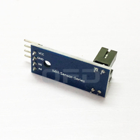 Sensor de Velocidad IR Tipo Ranura, Optoacoplador IR Tipo Ranura, Módulo de Medición de Velocidad Óptica 3.3V-5V, Módulo Sensor IR