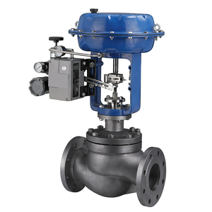 Vanne de régulation pneumatique COVNA DN20-DN300, vanne à diaphragme, vanne à boisseau sphérique, vanne à lame en acier inoxydable pneumatique - Product Image 5