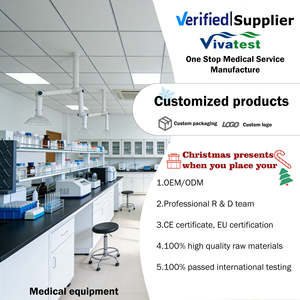 Kit de test rapide trois en un Vivatest pour la détection de la syphilis, du VIH, de l'hépatite et de plusieurs pathogènes, certifié CE, origine Zhejiang - Product Image 1