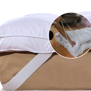 3-5cm hauteur 100% coton 233TC <span class=keywords><strong>Tissu</strong></span> <span class=keywords><strong>anti</strong></span>-<span class=keywords><strong>duvet</strong></span> 700gsm microfibre Surmatelas - Product Image 6