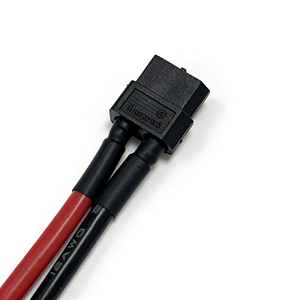 아마스 블랙 XT60 암 커넥터 플러그 14AWG 실리콘 와이어 <span class=keywords><strong>RC</strong></span> 리포 배터리 - Product Image 3
