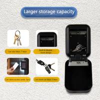 New Electronic Lock Box Wall Mounted Safe Storage Hide Security Lock Safe Digital Code TT Lock App Control Smart Key Box