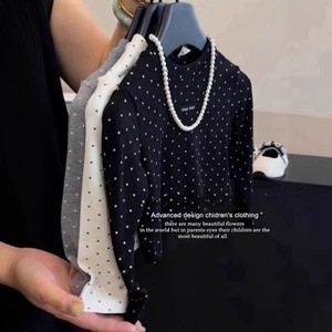 Girls Korean Style Bow Knot Denim Pants Blue Cotton Woven Childrens Pants Spring Fashion - Product Image 5
