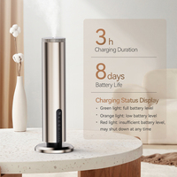 Diffuseur de parfum personnalisé SCENTA avec logo, diffuseur d'air intelligent Bluetooth à piles, diffuseur d'huiles essentielles sans eau, diffuseur en forme de tour, vente en gros OEM