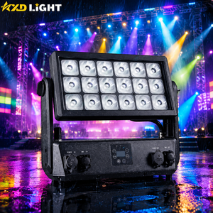 Professional Waterproof 18PCS*20W 6in1 LED <strong>Battery</strong> Par <strong>Light</strong> Outdoor <strong>Wall</strong> Washer Waterproof Building Wash <strong>Light</strong> Stage Lighting - Product Image 1