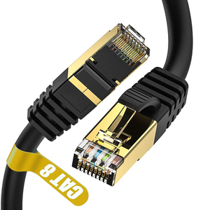 Chuyên nghiệp cat8 & CAT7 cáp <span class=keywords><strong>Ethernet</strong></span> cho các thiết bị điện tử cho wifi máy chủ TV TV Box Máy Tính Xách Tay PC Máy <span class=keywords><strong>in</strong></span> Modem PS3 PS4 - Product Image 1