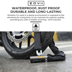 Lucchetto a Catena per Bicicletta Elettrica di Alta Qualità, Portatile, Impermeabile, con Allarme Elettronico 120dB e Batteria al Litio CR2 - Product Image 4