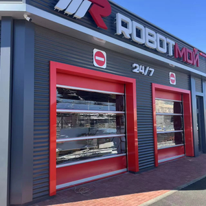 ประตูม้วนไฟฟ้าเปิดด้านข้างความเร็วสูง สำหรับคลังสินค้า โรงงาน ห้องสะอาด แบบม้วนเร็ว - Product Image 2