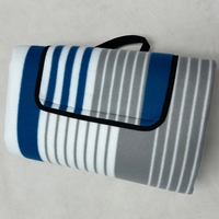 Tapis de Plage Pliable Imprimé pour Extérieur, Portable, Anti-Sable et Imperméable, Idéal Camping, Pique-Nique et Accessoire de Plage