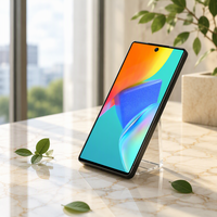 Smartphone 5G débloqué d'usine 6,8 pouces 16 Go 1 To Double SIM Stylet intégré Android 15 Téléphone portable S-Ultra 25
