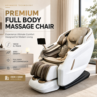 OEM Dual-Core Elektrischer Massagesessel 5D Zero Gravity Faltbar Ganzkörper-Shiatsu Russisches Bedienfeld Bedienungsanleitung