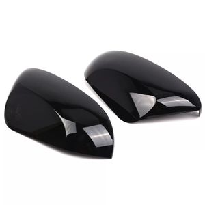 Cubiertas de Espejo para Toyota Corolla 2020-2023, Juego Completo de Carcasas Retrovisoras de ABS Negro Brillante - Product Image 1