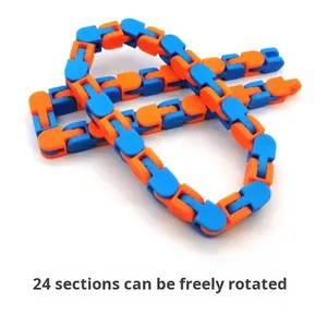 Nuevo y Exclusivo Juguete Antiestrés de Plástico con Cadena Giratoria en Forma de Edamame y Cacahuete, Marca YD, para Mayores de 14 Años - Product Image 5