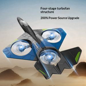 Nuevo V27, Avión <span class=keywords><strong>de</strong></span> Ala Fija <span class=keywords><strong>de</strong></span> <span class=keywords><strong>Combate</strong></span> <span class=keywords><strong>de</strong></span> Gran Tamaño para Uso en Interiores, Planeador con Cámara <span class=keywords><strong>de</strong></span> Video FHD <span class=keywords><strong>de</strong></span> 1080p, Juguete Volador sin Ensamblar - Product Image 3