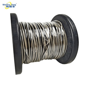 Weizhaofeng เกลียวตัวนำทองแดงบริสุทธิ์99.9% ตัวรหัสสีพีวีซีฉนวนกันความร้อน UL2468ริบบิ้นร้อน28AWG 300V - Product Image 2