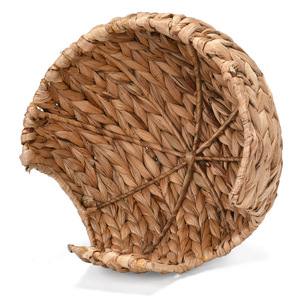 Natural tejido a mano Cattail Stem Camas <span class=keywords><strong>para</strong></span> mascotas Pasaje de escape de animales pequeños <span class=keywords><strong>para</strong></span> hámsters Osos de seda dorada Erizos-Transpirable - Product Image 2