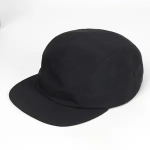 סיטונאי 5 פאנלים כובע בייסבול מיקרופייבר גברים לוגו מותאם אישית רקמת 3D עמיד למים כובע אבא מזדמן OEM/SN מסיבת דיג