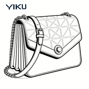YIKU OEM ODM Borse da Donna Personalizzate con Logo, Design Vintage in Pelle PU per Signore - Product Image 2