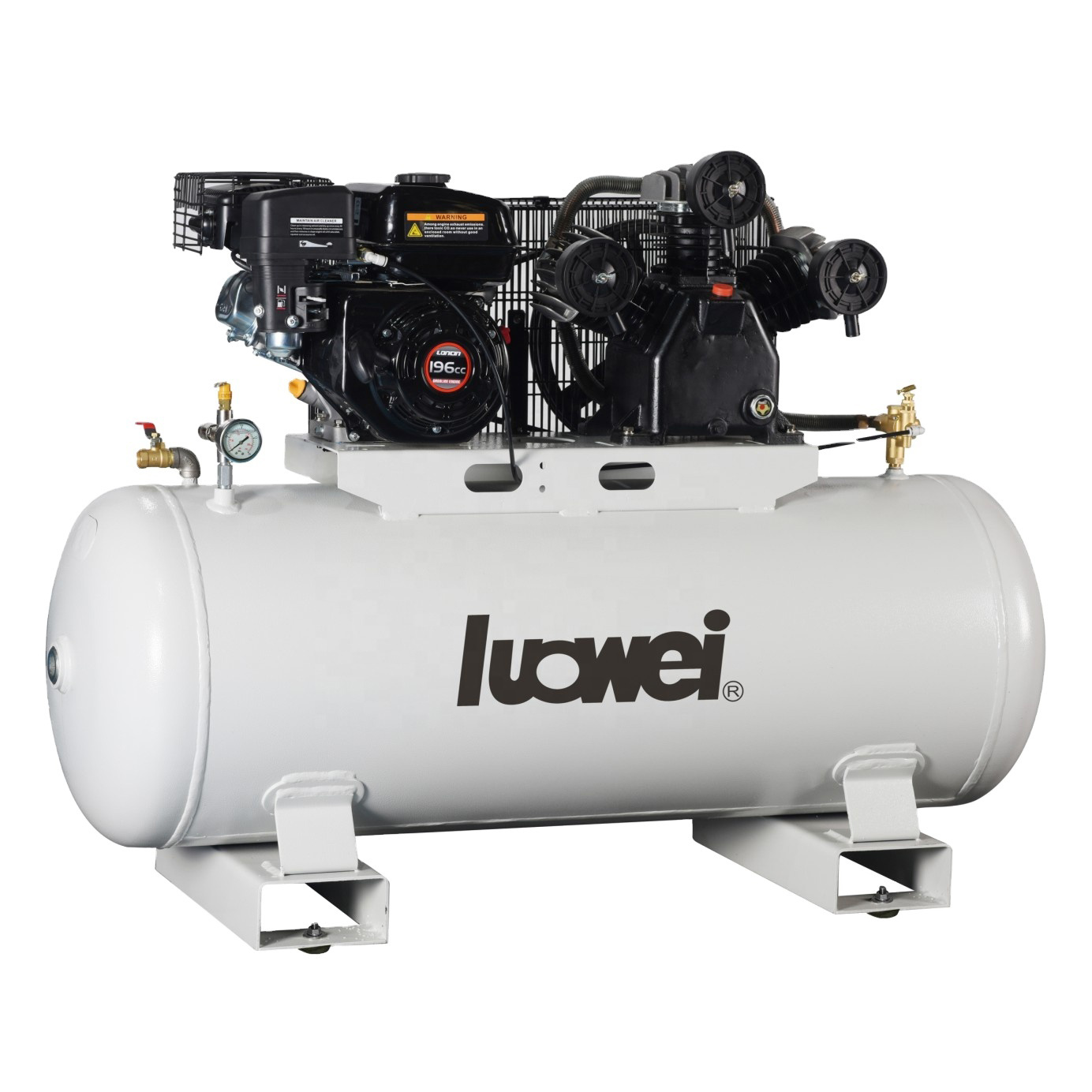 gas air compressor with honda engine