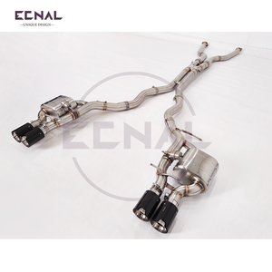 Escape Universal Profesional Ecnal Valvetronic para BMW E60 <span class=keywords><strong>E61</strong></span> <span class=keywords><strong>M5</strong></span> 5.0L 2003-2009, Acero Inoxidable SS304 con Válvula - Product Image 4