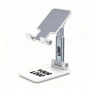 Business Gift Adjustable Bracket Universal Desktop Wholesale Mobile Phone <b>Holder</b> With Logo Custom Promotional Gifts - Product Image 1