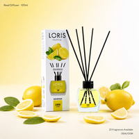 Diffuseur de parfum Loris 120ml, vente en gros, directement de l'usine, pour les magasins de produits ménagers