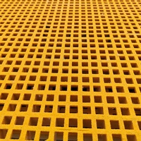 Grille en fibre de verre antidérapante haute résistance 19*38mm pour passerelles et sols – Grille en fibre de verre FRP