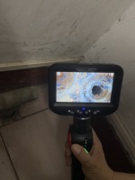 Videoscopio de inspección articulado de 2 vías con monitor de 4,3 pulgadas Cámara HD de luz ajustable