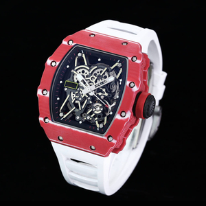 Reloj personalizado 1-1 RM 3502 con caja de fibra de carbono, equipado con un movimiento monolítico y una esfera altamente transparente, estilo tenista <span class=keywords><strong>superstar</strong></span>. - Product Image 3