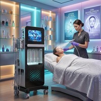 Appareil de beauté pour le visage NewFace CE Hydra Aqua Peel, hydrodermabrasion, oxygène, bulles H2O2, 17 en 1, fabricant d'appareils pour le visage