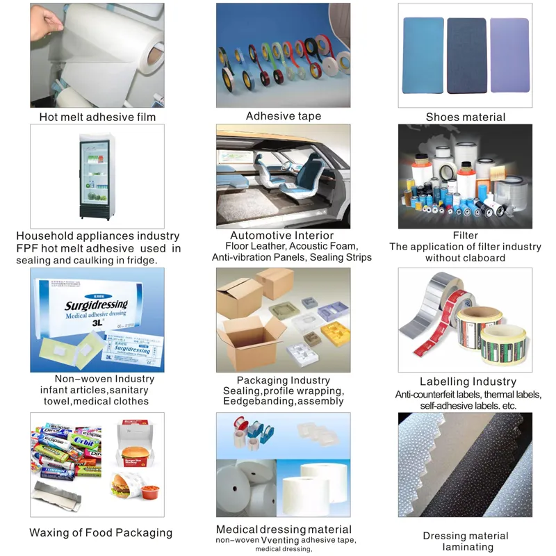 Self Adhesive polyurethane laminate fabric Nonwoven Hot melt glue coating and laminating machine