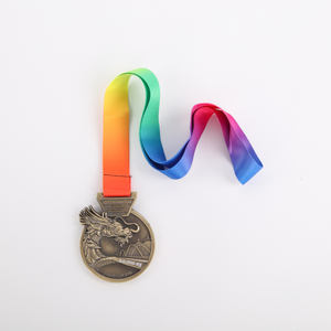 Medalla de metal 3D personalizada, cinta de cristal, premio, caja de exhibición de recuerdo, técnica de fundición de grabado San <span class=keywords><strong>Benito</strong></span>, tipo de aleación, artesanías de metal - Product Image 4