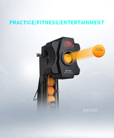 Robot Huipang S6-PRO pour machine de service de tennis de table, programmable entièrement automatique, entraîneur professionnel de tennis de table en salle pour équipes