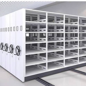 קומפוקטור תעשייתי אחסון קבצים ארון רולר ריינג מדפים ניידים ארכיון נייד - Product Image 3