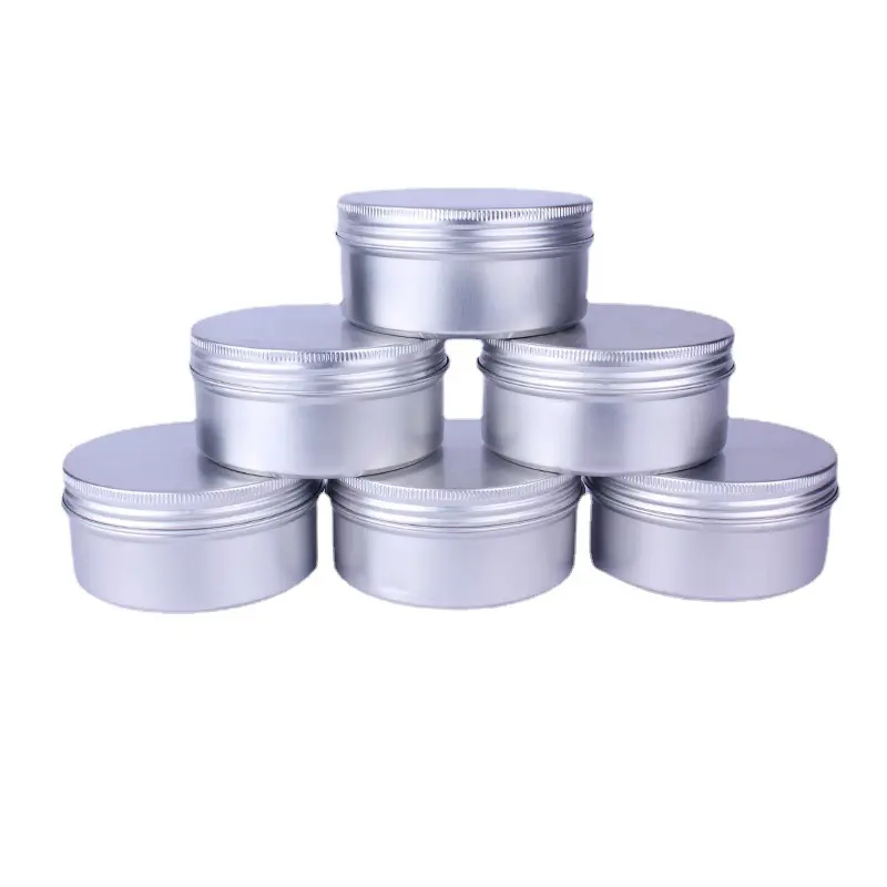 1 oz 5g 10g 15g 20g 25g vite top canning metallo alluminio crema vasetti cosmetici 30ml lattine di latta per candele