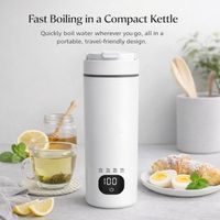 Bouilloire électrique portable double tension pour faire bouillir l'eau 110V, nouveau produit tendance, usage quotidien, rechargeable Ai Flow