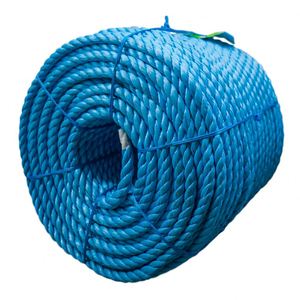 Europe High Quality Polypropylene Rope Blue 6mm 8mm 10mm and 12mm High Tensile Mooring Rope for Agriculture <b>Fishing</b> All Colors - Product Image 1