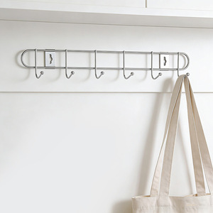 Creative <b>wall</b>-mounted clothes <b>rack</b> for bedroom, behind room door, <b>wall</b>-mounted <b>hooks</b> for coats and hats. - Product Image 3